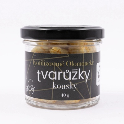 Lyopotraviny Olomoucké tvarůžky lyofilizované kousky ve skle 40 g