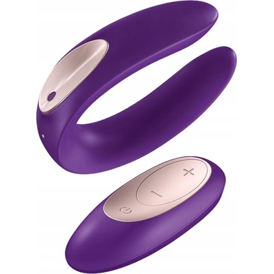 Satisfyer Partner pro páry s dálkovým ovládáním Violet