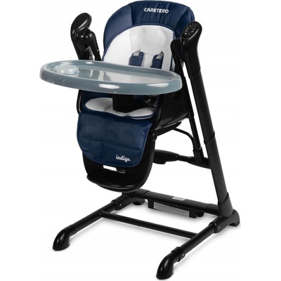 Caretero Houpací křesílko Indigo + Hrací Skříňka