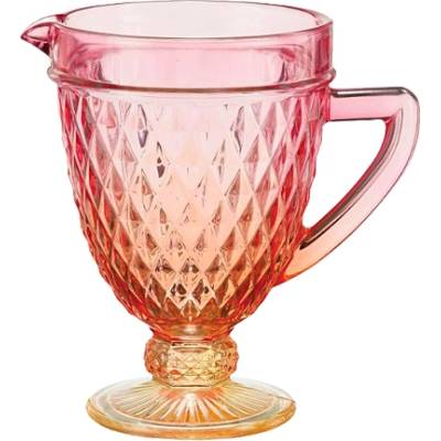 MICA КАНА СТЪКЛЕНА imca h20хd14см РОЗОВА (1177252)