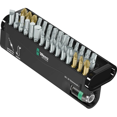 Wera Bit-Check 30 Universal 1 sada bitů s držákem Rapidaptor 05056440001