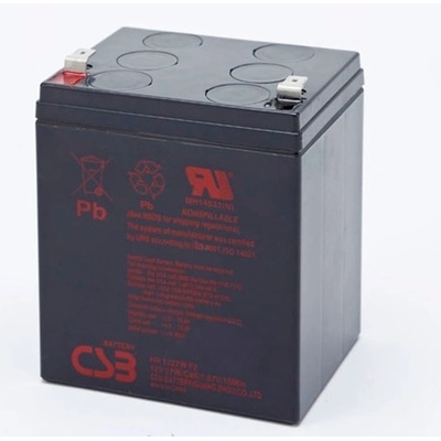 CSB-Battery Акумулаторна батерия CSB HR 1227W, 12V, 6.2Ah, AGM (HR1227W)