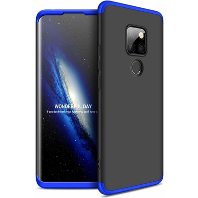 Púzdro GKK Huawei Mate 20 Ochranné GKK 360 Predný a zadný celého mobilu modrá