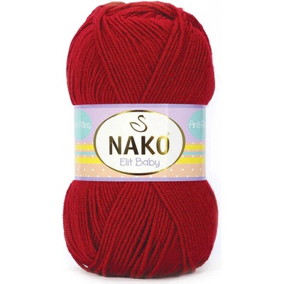 Nako Příze Elit baby 298 brusinková