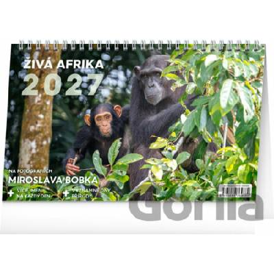 Živá Afrika stolní kalendář autor neuvedený 2027