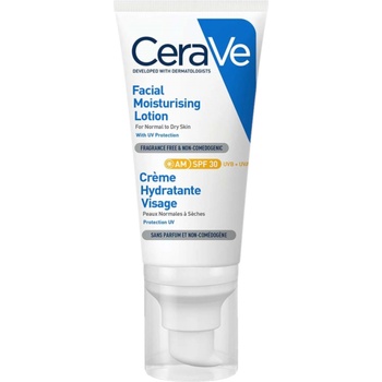 Image 1 of CeraVe Хидратиращ крем за лице, SPF30, 52 ml
