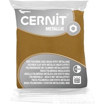 Image 1 of Cernit Polymer Clay Metallic Полимерна глина Rich Gold 56 g (CE0870056053C)