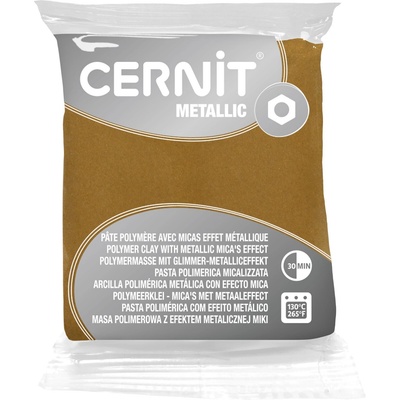 Cernit Polymer Clay Metallic Полимерна глина Rich Gold 56 g (CE0870056053C)