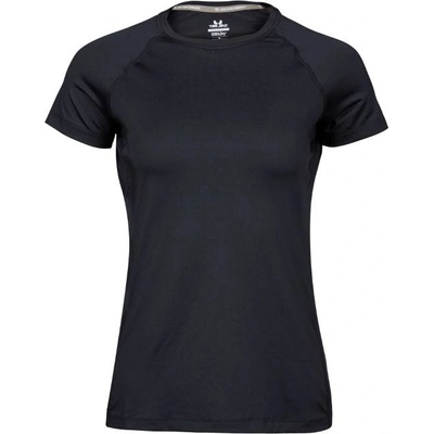 TEE JAYS tj7021 cooldry / Дамска спортна тениска - черна xxl (18702100205)