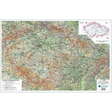 Stolní psací podložka mapa ČR 67x44 cm