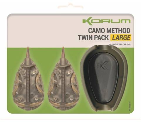 Korum Camo Method Twin Pack Large