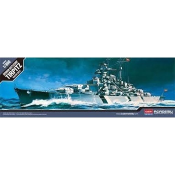 Academy Model Kit loď 14219 BATTLESHIP TIRPITZ STATIC 1:800