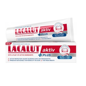 Lacalut ZP 75ml активен ПЛЮС