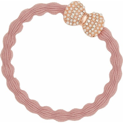 By Eloise London Rose Gold Bling Bow farba Champagne Pink