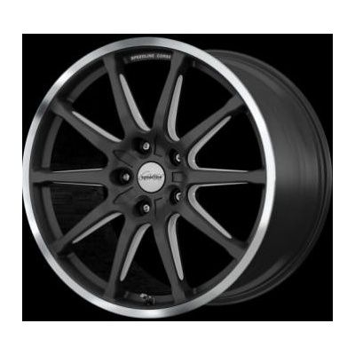 Ronal sc1 11,5x20 5x130 ET76 motorismo racing black matt polished RACING black MATT polished