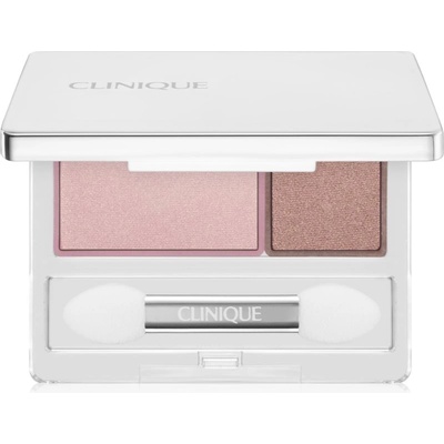 Clinique All About Shadow™ Duo Relaunch duo očné tiene Strawberry Fudge Shimmer 1,7 g