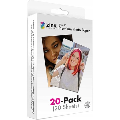 POLAROID Zink 2x3" Media - 20 pack
