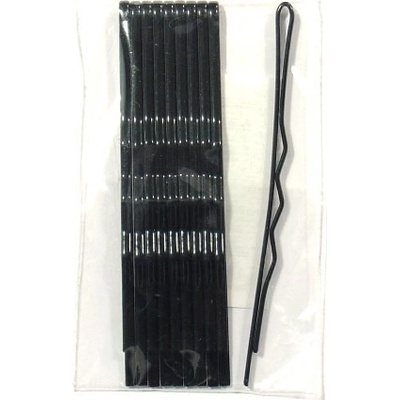 Duko Vlasové spony černá 6 cm 10 kusů 526B