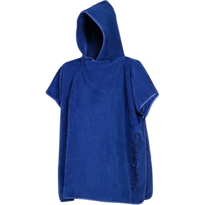 Aqua Speed Pončo ručník 01 Navy Blue 70 cm x 120 cm