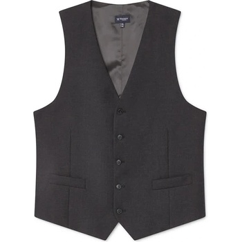HACKETT Елек Hackett LP Plain Wool waistcoat - Grey (Charcoal)