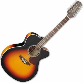 Takamine GJ72CE-12 Brown Sunburst 12-струнна електро-акустична китара