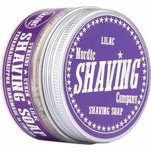 Nordic Shaving Company Lilac mýdlo na holení 80 g