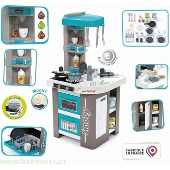 Smoby Kuchyňka elektronická Tefal Studio Kitchen Bubble 360°