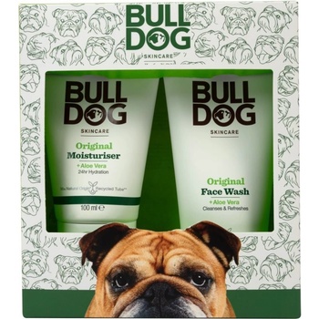 Bulldog Original čisticí gel na obličej 150 ml + hydratační krém na obličej 100 ml