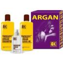 BK Brazil Keratin Argan šampón 300 ml + Leave-in Balm 300 ml + Argan oil 100 ml darčeková sada