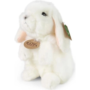 Rappa Плюшено зайче бяло стоящо 18 см eco-friendly