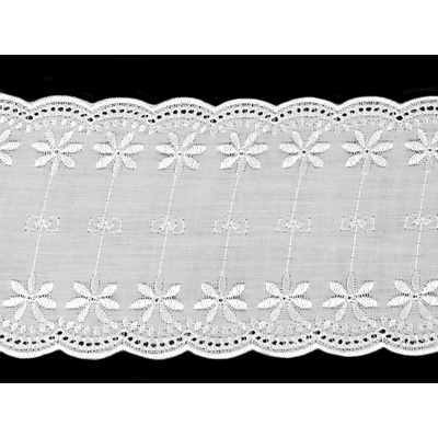 Madeira - štykování vsadka šíře 11 cm Varianta: bílá, Balení: 1 m 53966/134762/249649