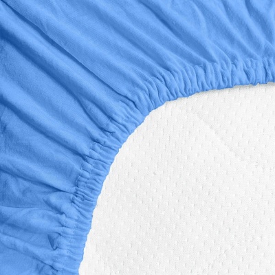 Top textil Prostěradlo Jersey Lux modré 70x140