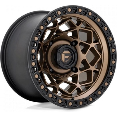 Fuel UTV D785 UNIT UTV 7x15 4x156 ET10 Bronze with Matte black Ring