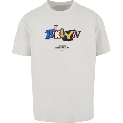 Mister Tee Тениска BRKLYN Oversize Tee lightasphalt XXLUB-MT2090-02946 - Тъмносив, размер XS