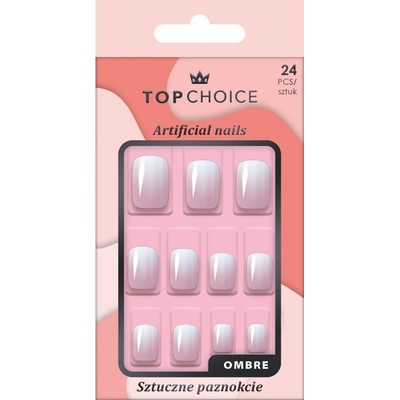 Top Choice umelé nechty ombré 24 ks 78446