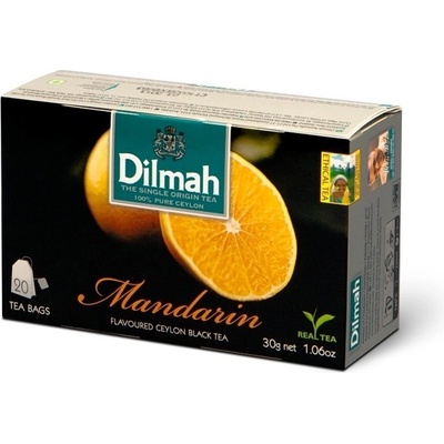 Dilmah Černý čaj Mandarinka 20 x 1,5 g