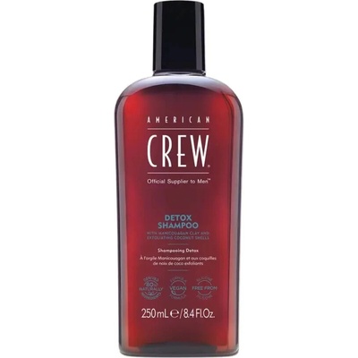 American Crew shampoo Detox for All Hair Vegan Formula 250 ml