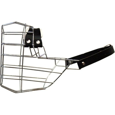 Chopo Pet Náhubek kovový Boxer pes chrom 130 x 150 x 85 mm