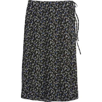 Gap Wrap Midi dámska sukňa čierna