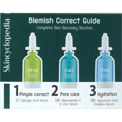 Skincyclopedia Комплект Blemish Correct Guide, 3 части