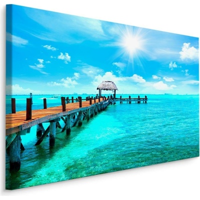 Plátno Molo V Karibském Moři Varianta: 70x50