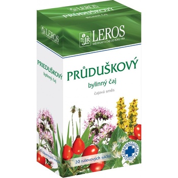 Leros Průduškový bylinný čaj 20 x 1,5 g