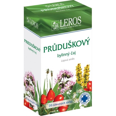 Leros Průduškový bylinný čaj 20 x 1,5 g