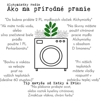 Alchymistky kokosové mýdlo na praní bez vůně 500 g