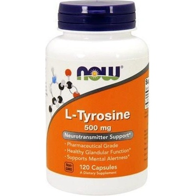 Now Foods L-Tyrosine 500 mg x 120 kapslí
