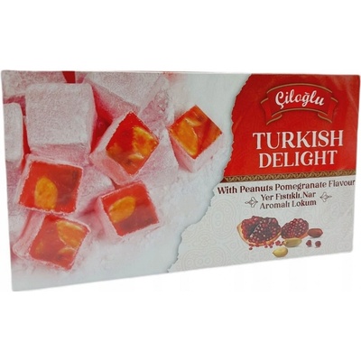 Ciloglu Lokum Turecké granátové jablko s arašídy 300 g