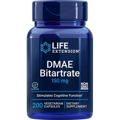 Life Extension DMAE Bitartrate 200 vegetariánska kapsula 150 mg