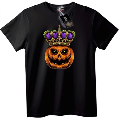NOONEBRAND Тениска Halloween Кралят на Тиквите - 2XL, White