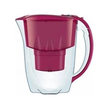 Aquaphor Amethyst 2.8L Filtering Pitcher with Counter + Aquaphor B25 Maxfor Plus Cartridge, Cherry