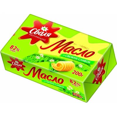 Svalya Máslo 82% 200g